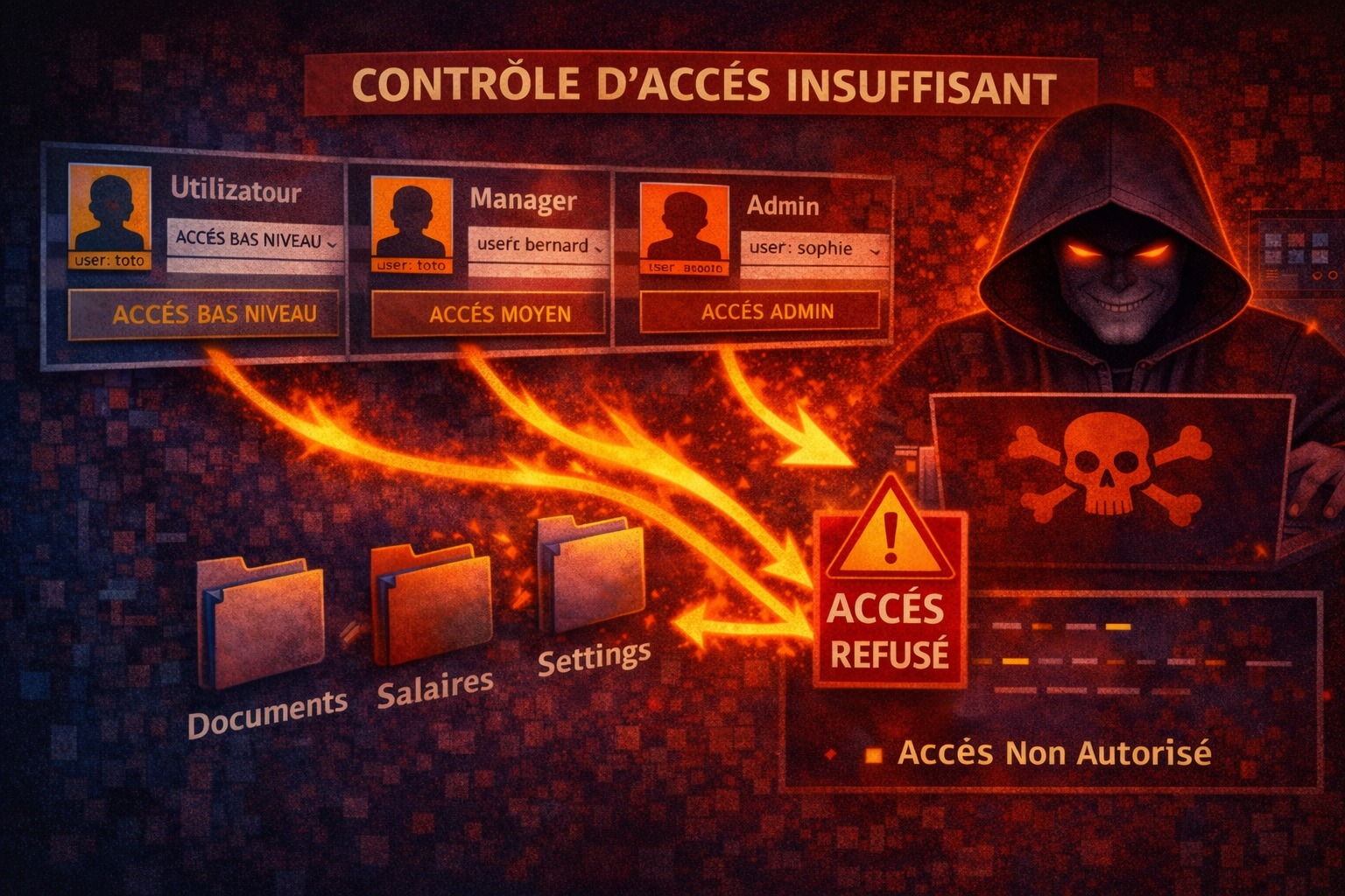 Contrôle d accès insuffisant